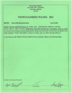 Ruling T063-2024
