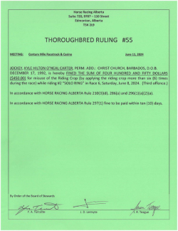 Ruling T055-2024