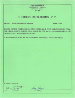 Ruling T151-2024