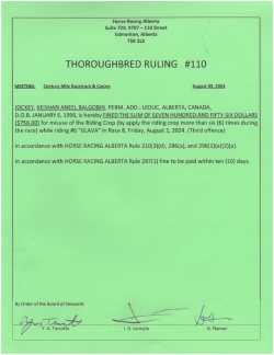 Ruling T110-2024