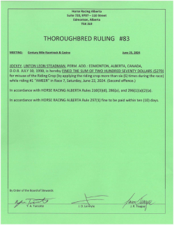 Ruling T083-2024