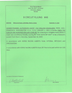 Ruling B046-2024