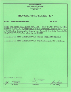 Ruling T037-2024