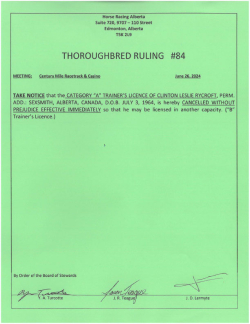 Ruling T084-2024