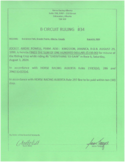 Ruling B034-2024