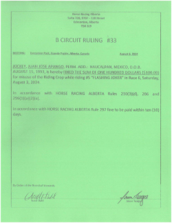 Ruling B033-2024