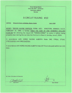 Ruling B010-2024