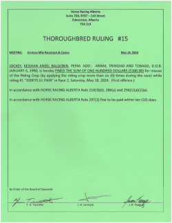 Ruling T015-2024