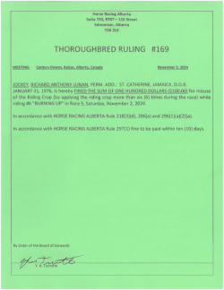 Ruling T169-2024