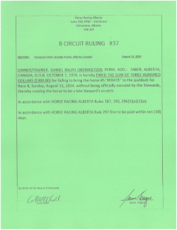 Ruling B037-2024