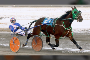 Stash The Cookies and Phil Giesbrecht were all alone on the line to take the Saturday afternoon feature.