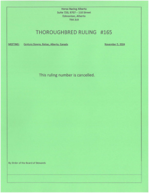 Ruling T165-2024