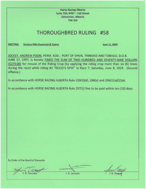 Ruling T058-2024