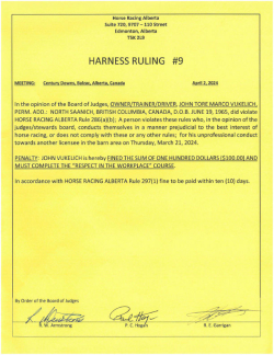 Ruling H009-2024