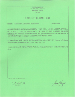 Ruling B041-2024