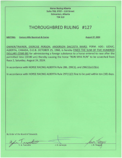 Ruling T127-2024