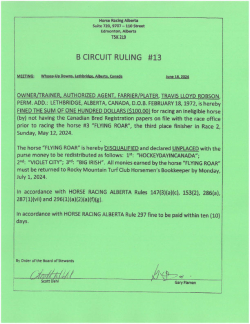 Ruling B013-2024