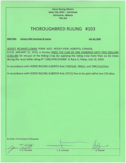 Ruling T103-2024